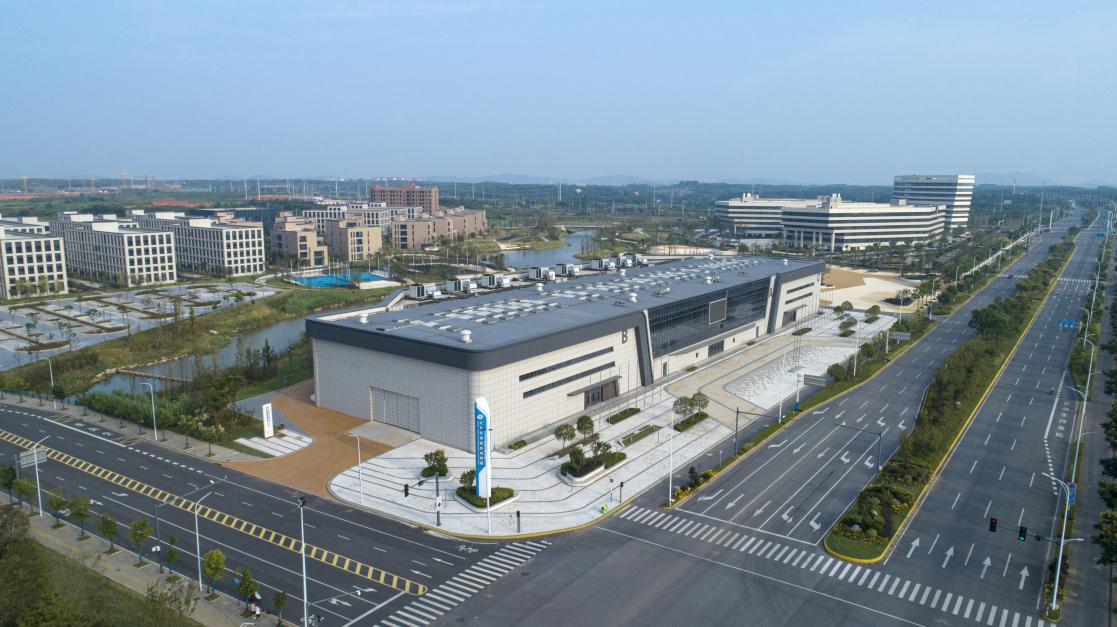 俯瞰芜湖航空产业园一隅。湾沚区委宣传部供图