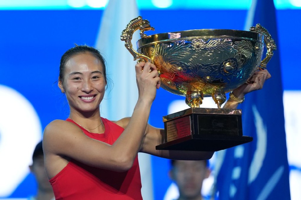 追光丨郑钦文，争气女孩！
